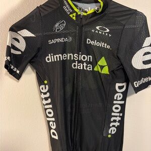 Oakley Dimension Data cycling jersey Small